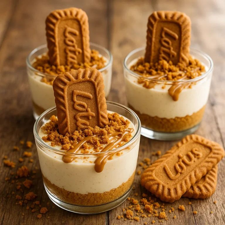 Biscoff Cheesecake Parfait